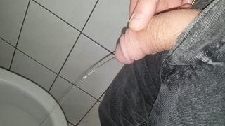 Piss in toilet spy cam fetish gay porn