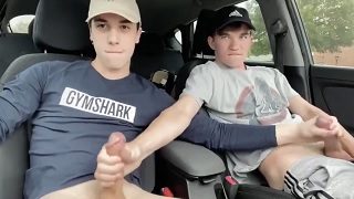 Car cock jacking hottest teen boys gay fun